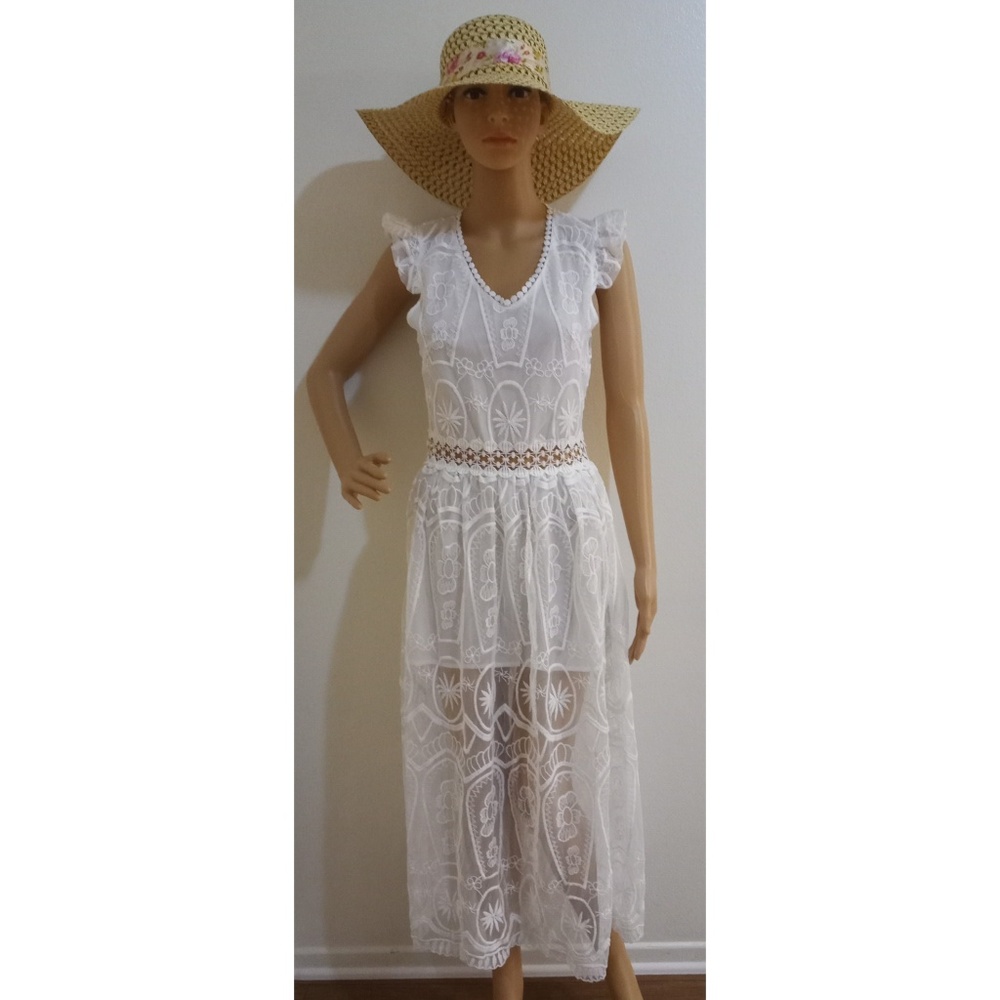 9/5 HP✨Sale 🌟🌟😊S, XL Boho Dress 5 Star Rated - Picture 4 of 8